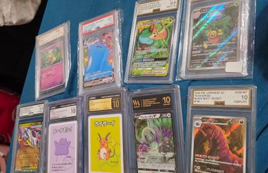 Graded pokemon card