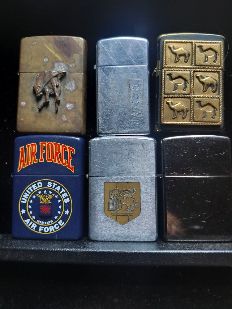 VINTAGE ZIPPO LIGHTERS