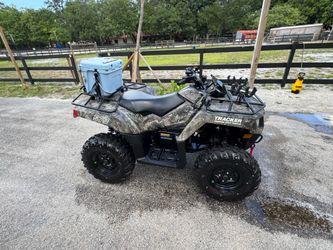 ATV hunting muddying trails
