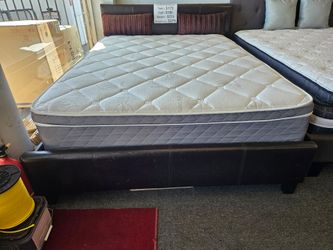 BRAND NEW ORGANIC COTTON SOFT INNERSPRING PILLOWTOP QUEEN MATTRESS