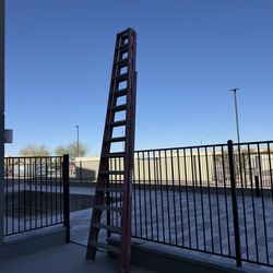 14 foot Louisville twin ladder