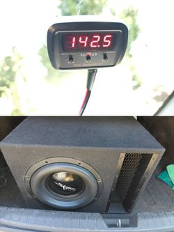 Skar EVL 12" sub in big ported enclosure