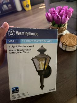 Westinghouse Outdoor Wall Light - NEW