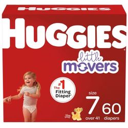 Huggies Disposable Diapers Size 7 (60ct)