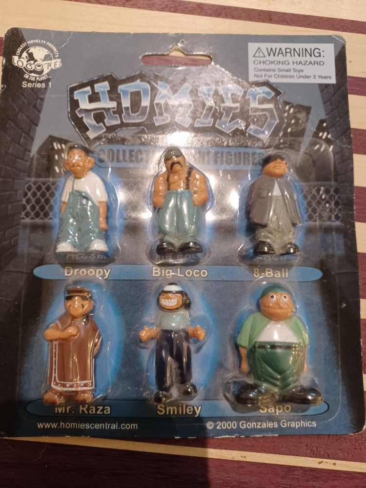 Homies Figures Set Of 6