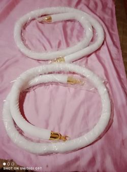 White velvet ropes