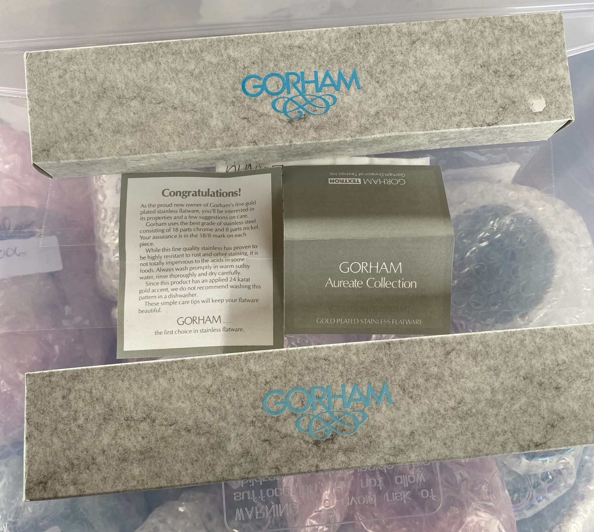 Gorham Silver Plate New 10 Piece