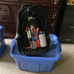 Warner Bros Superman Rolling Back Pack 