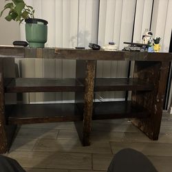 Tv stand all wood
