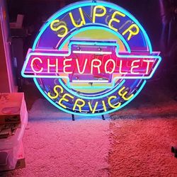 Chevy Neon Sign 