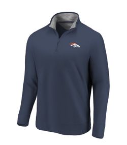 Vineyard Vines Men’s Small 1/4 Zip Denver Broncos Navy Nfl Football