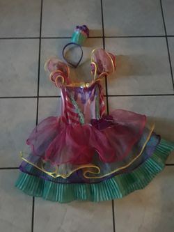 candy girl costume size 8