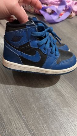 Dark marina blue 1’s
