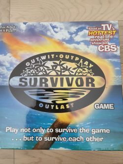 Survivor The Board Game From 2000