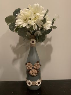 Decorative wine bottle