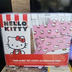 Twin Sheet Sets Hello Kitty🐱💗
