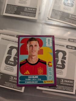 Panini FIFA World Cup 2026 purple Dani Olmo Sticker