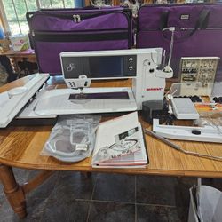 Bernina sewing machine and embroidery machine