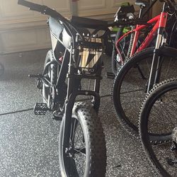 35 Mph Full Suspension E-bike 