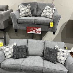 Sofa And Loveseat Set