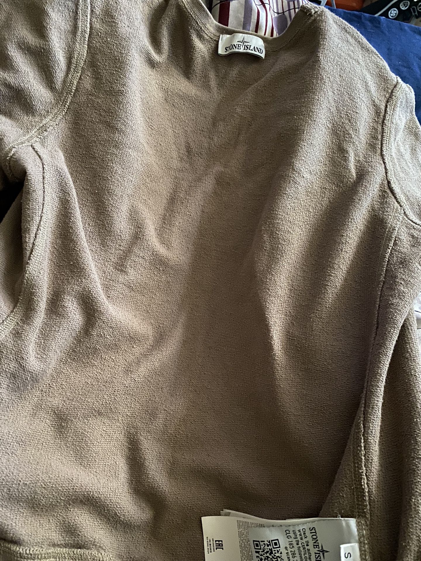 Stone Island Sweat Shirt Still Basically Brand New With Scan Code 