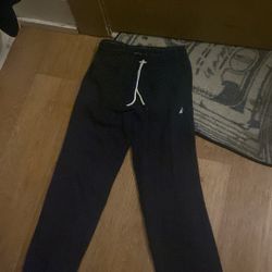 Nautica Navy Blue Flare Sweat Pants