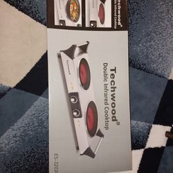 Double Infrared Cooktop – Brand New