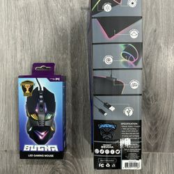 Bugha exclusive Led Gaming Mouse and Mause Pad  $50 OBO