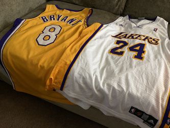 (Large)Authentic swingman Kobe jersey 8/Nike & 24/adidas