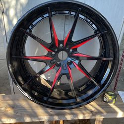 Velos Black/Red WHEEL