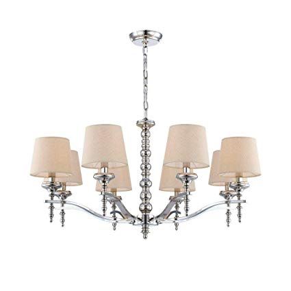 Brand New Extra Large Beautiful 8 Light Chandelier