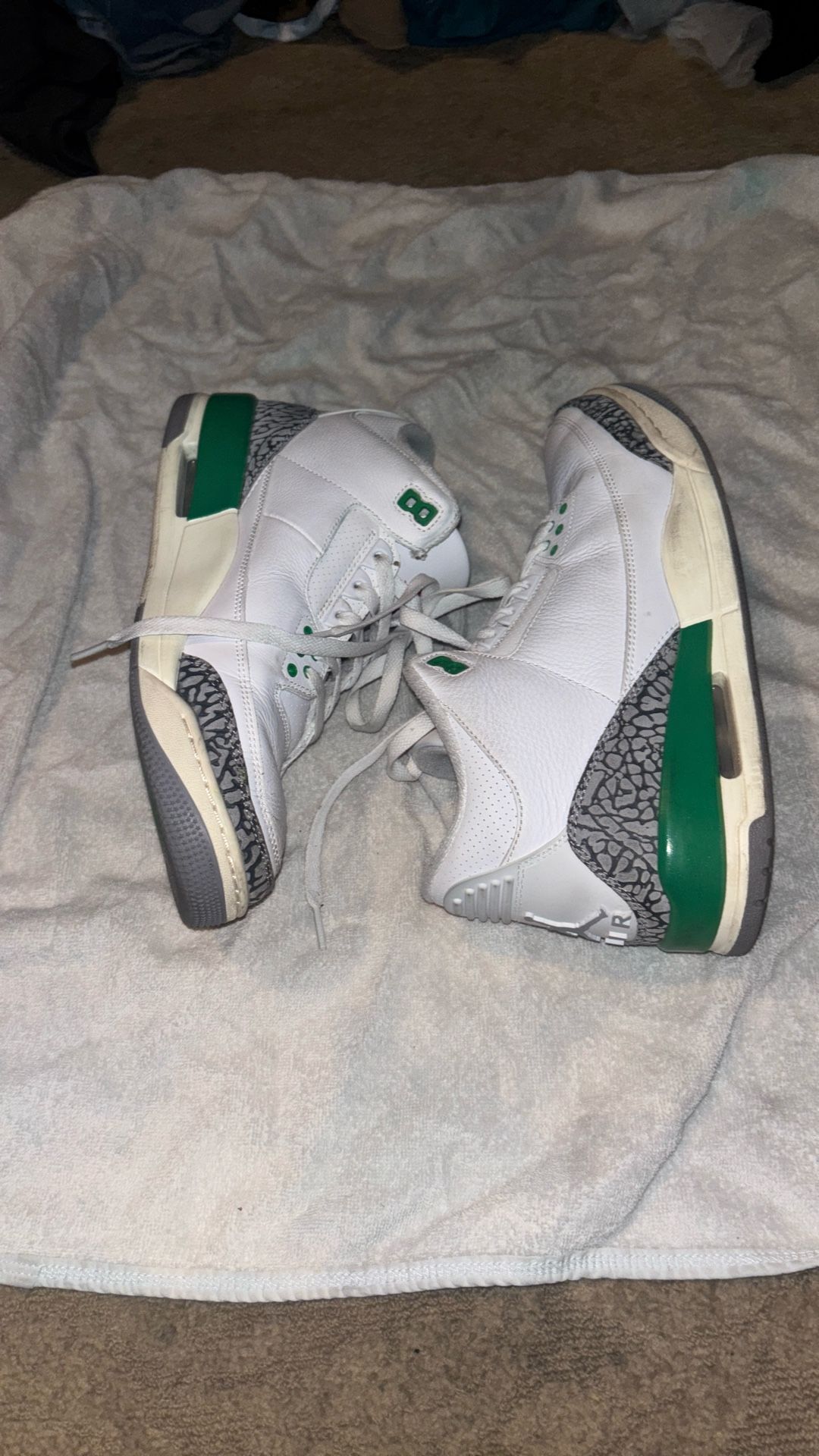 White and Green 4’s