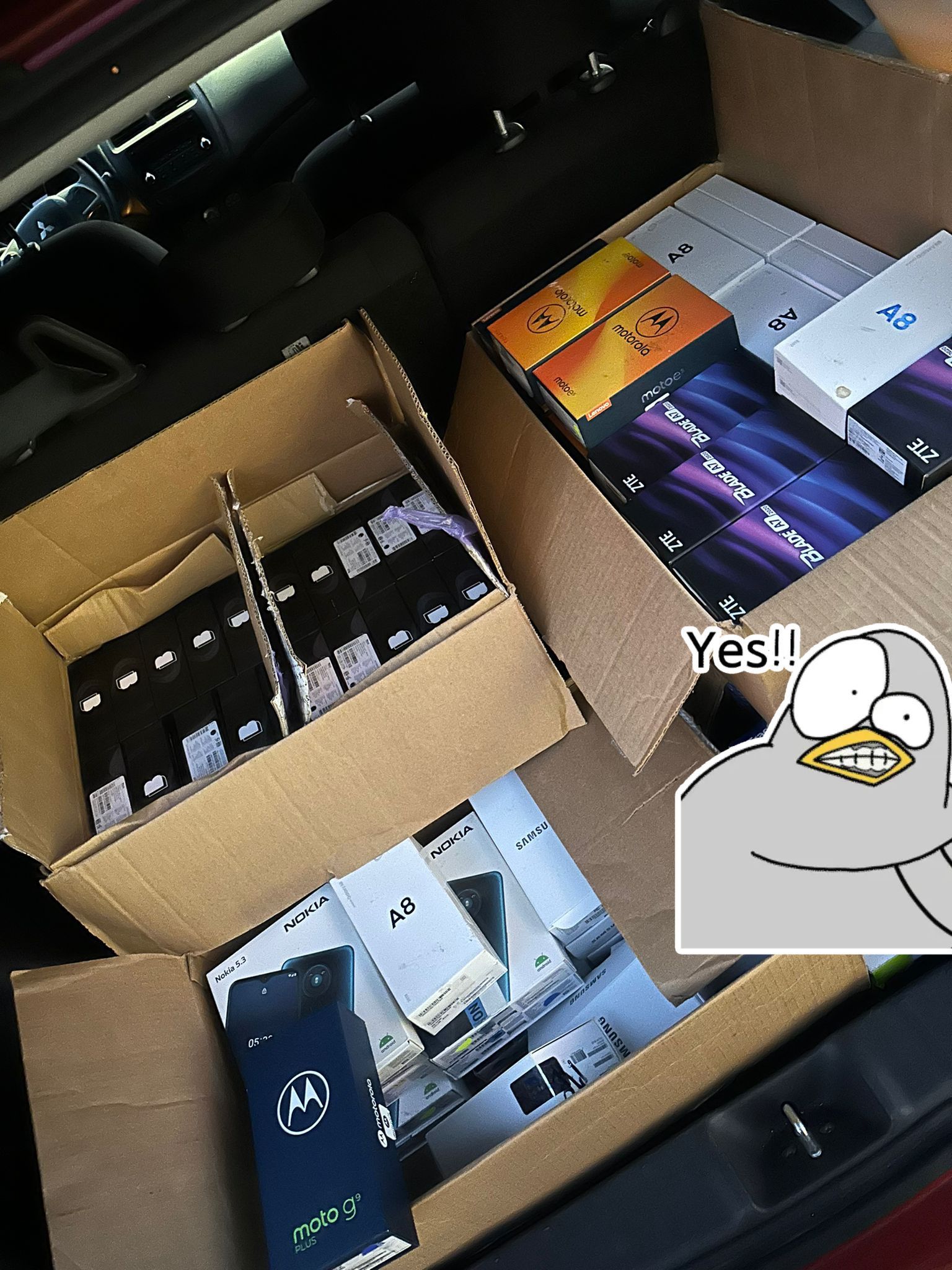 lot of cell phones and tablets (all Unlocked)