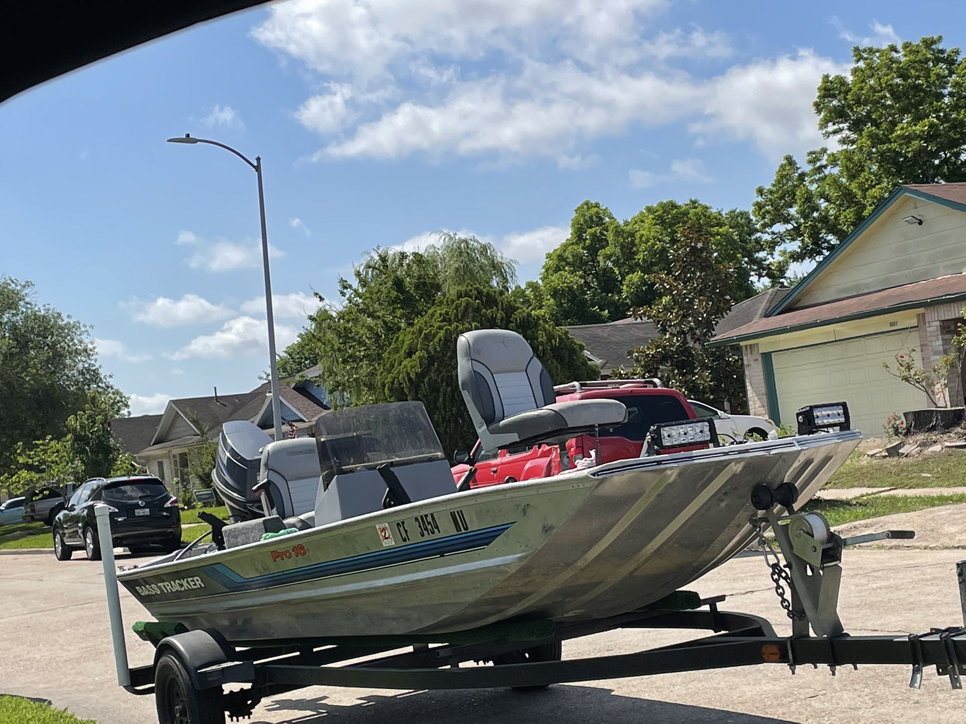Bass Tracker Boat