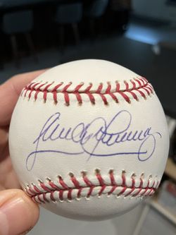 Sandy Alone Jr Signed Baseball 