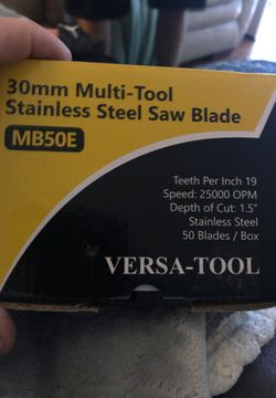 Multi Tool Blades