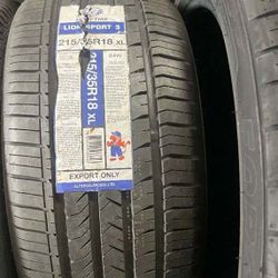 4 Brand New Tires 215/35/18 Lion Sport Tires