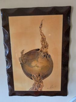 This artwork is a famous surrealist piece titled "Explosion"