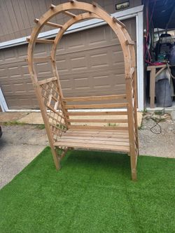 Bench Arch Pergola