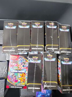 Pokémon Chaos Rising booster bundle