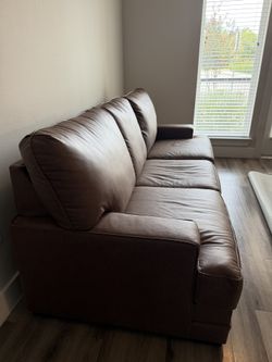 MUST SELL ASAP – Leather Couch – New – $350