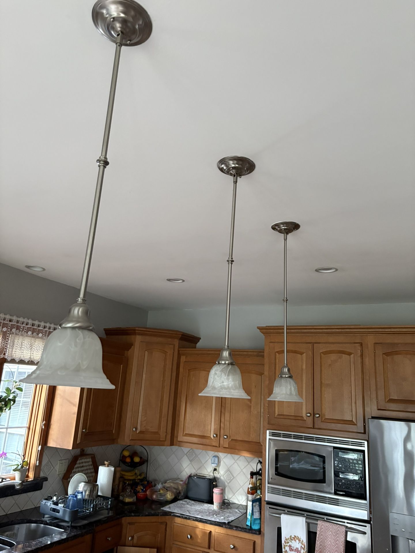 3 Light Fixtures. 