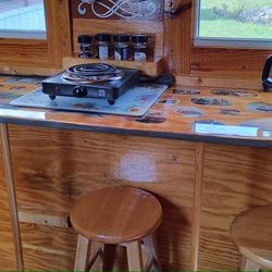 Custom Built Small Toy Hauler Camper For Two