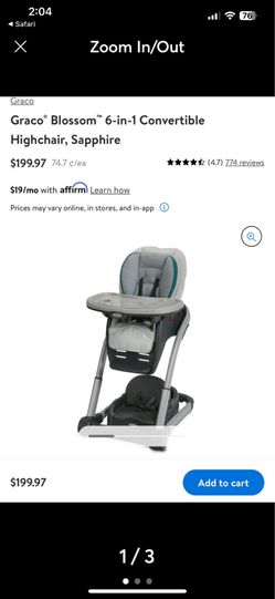 Graco high chair