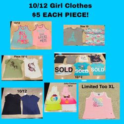 All SIZES KIDS CLOTHES $5 EACH PIECE!