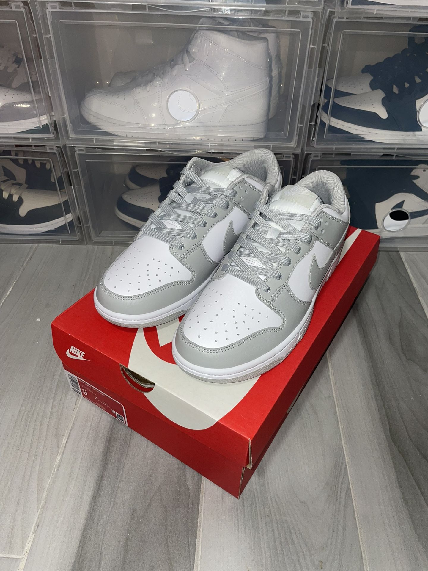 Nike Dunk Low "Gery Fog" - SIZE:9 M