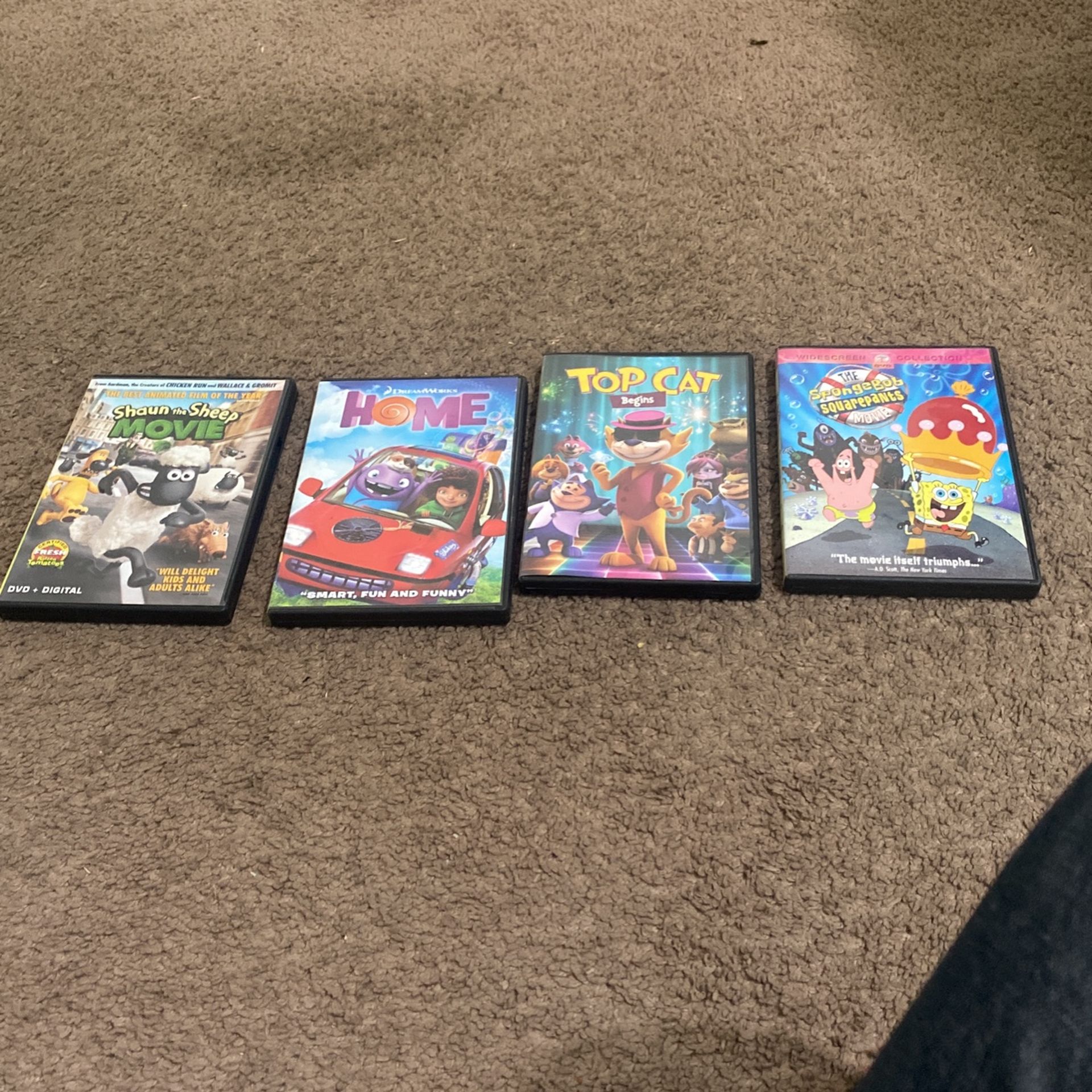4 Children’s Dvds
