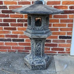 Large Stone Pagoda Lanterns