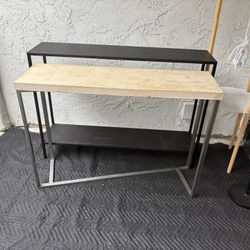 Beige Console Table