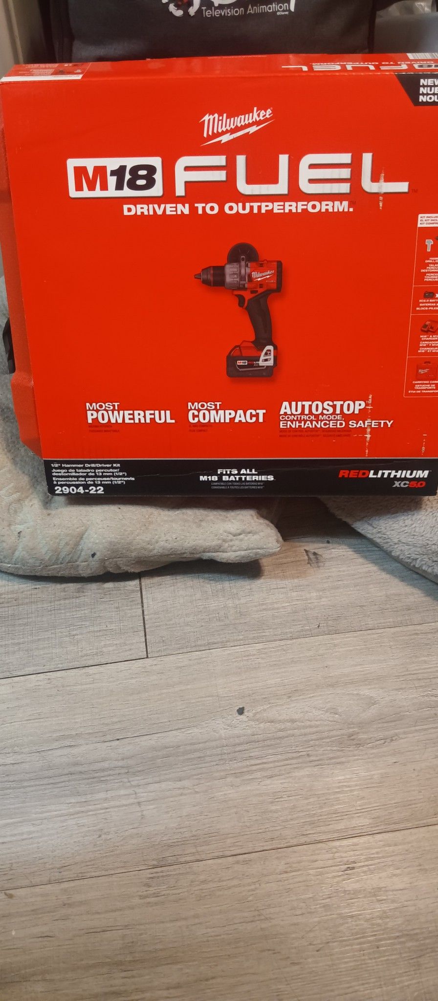 Milwaukee 1/2" Hammer Drill/Driver Kit Brand New